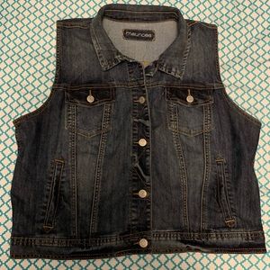 Denim vest